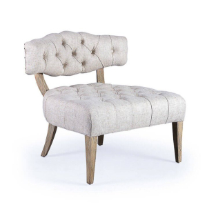 Vista completa Silla Gloria artisans keen replicas tallado a mano madera maciza