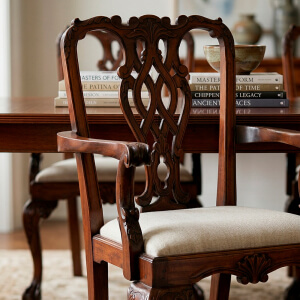 silla-sillon chippendale stuart keen caoba