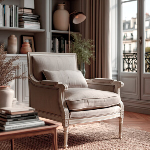 Sillon-Astrid- pintado-blanco menhir