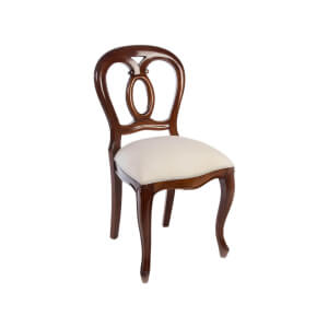 Vista de frente Silla Oval-clasico-keen replicas