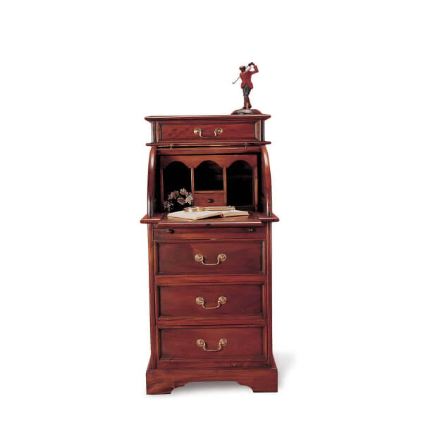 Vista mueble BURO GEORGIANO PEQUENO-clasico-keen replicas