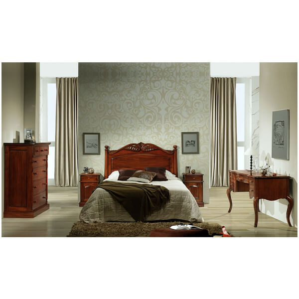 Muebles-Dormitorio-clasico-de-caoba Keen Replicas