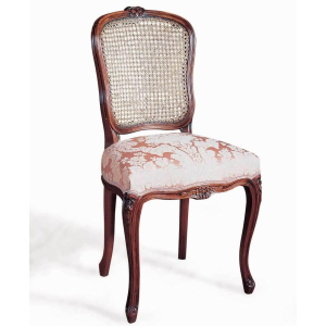 Vista completa SILLA LOUIS PATA CABRIOLE-clasico-keen replicas