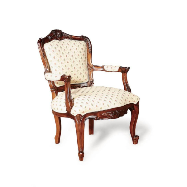 Vista SILLON LUIS XIV PEQUENO-clasico-keen replicas