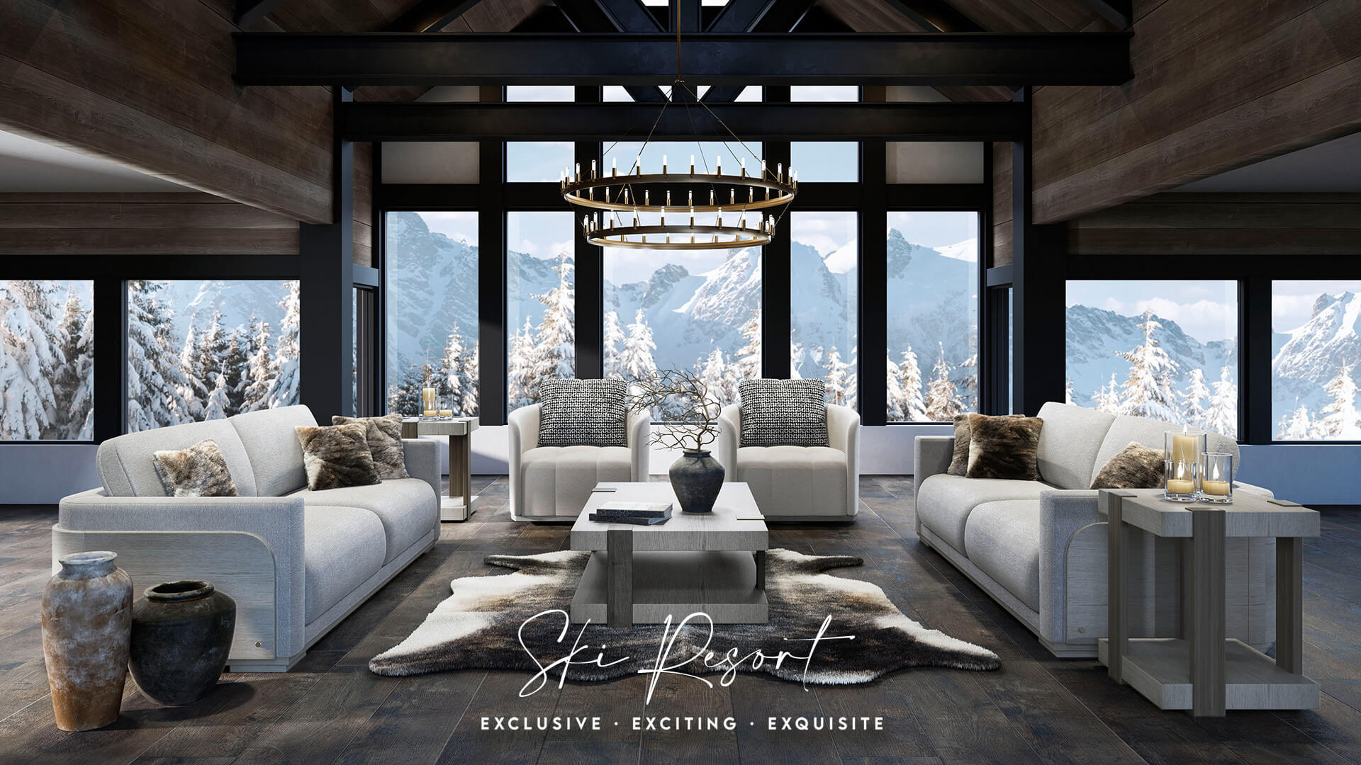 Adriana Hoyos Diseño de Ski Resort en KeenReplicas