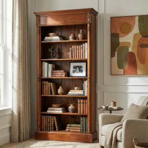 Libreria alta keen-caoba