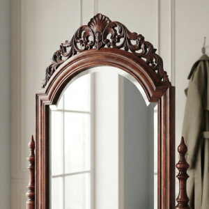 espejo vestidor keen-caoba